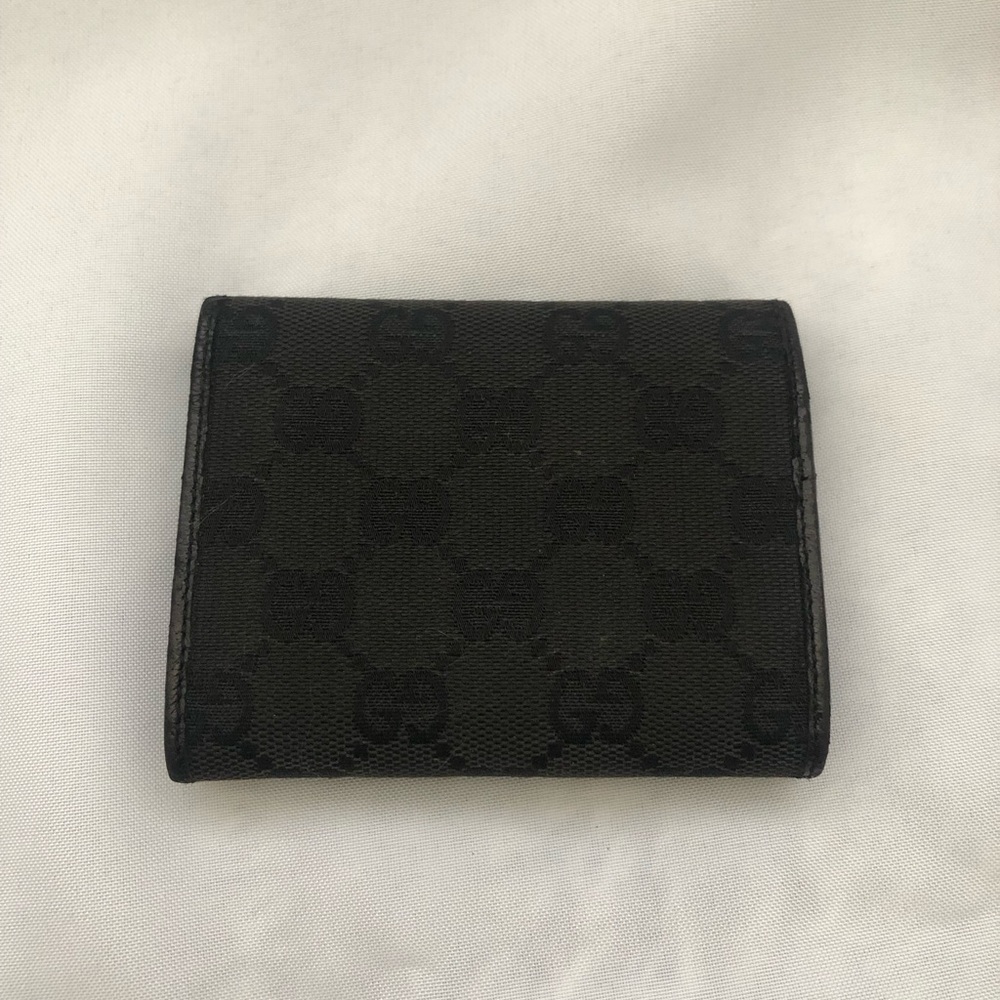 Gucci Black Monogram Wallet - Picture 2 of 15